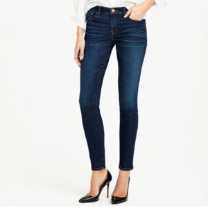 {J. Crew} "Toothpick in Parker Wash" Skinny Stretch Denim Jeans